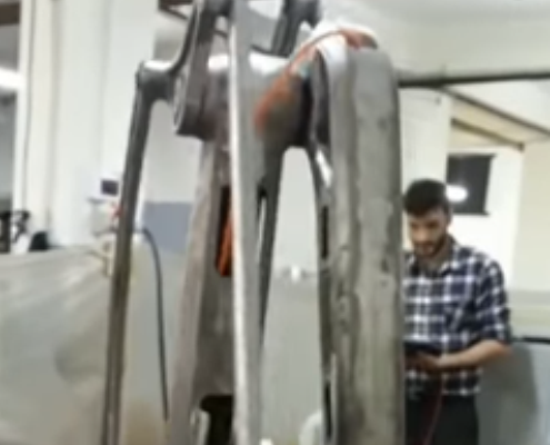 <p>Yerli &Uuml;retim Robotumuz DORO Ağırlık Testinde 200 KG kaldırdı.</p>
