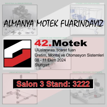 Almanya Motek Fuarındayız