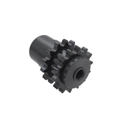 Ø 50 mm 1/2' Double Roller Chain Wheel (Plastic)