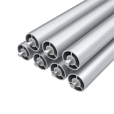 Ø50 Knurled Aluminum Idle Rollers