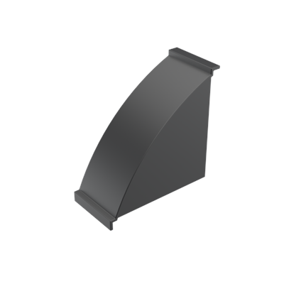  40x80 Köşe Bağlantı Kapağı - Uzun