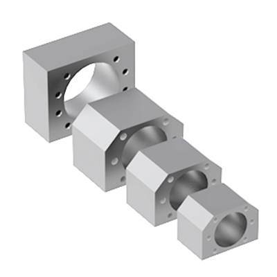 Vidalı Mil Somun Gövdeleri