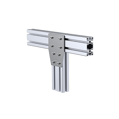 45x90 Three-Way Connection Plate