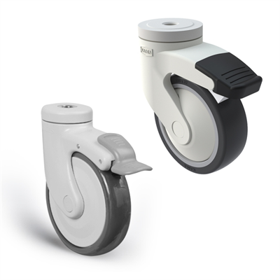 Ø100 Plastic Wheel Brake KAMA