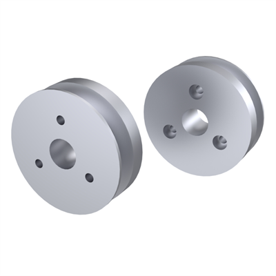 Ø114 Drive Flange with Drum Groove