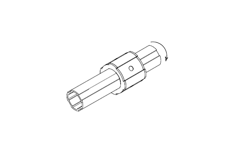 Ø28 Sürgü Parçası Döner Tip 55 mm  | Doğuş Kalıp